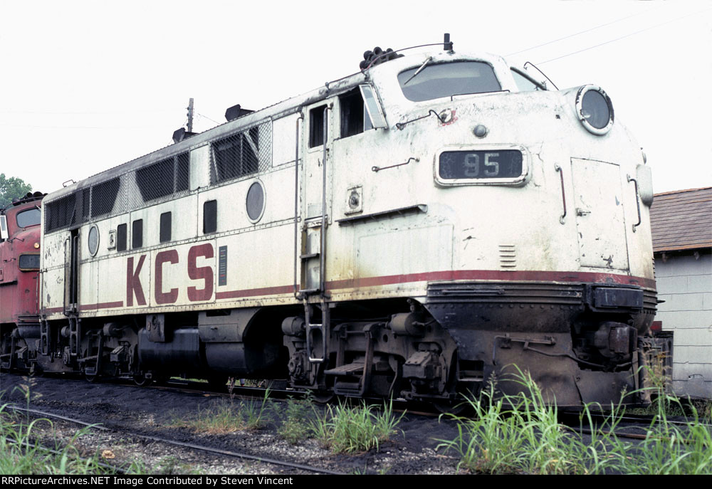 Kansas City Southern F7A KCS #95